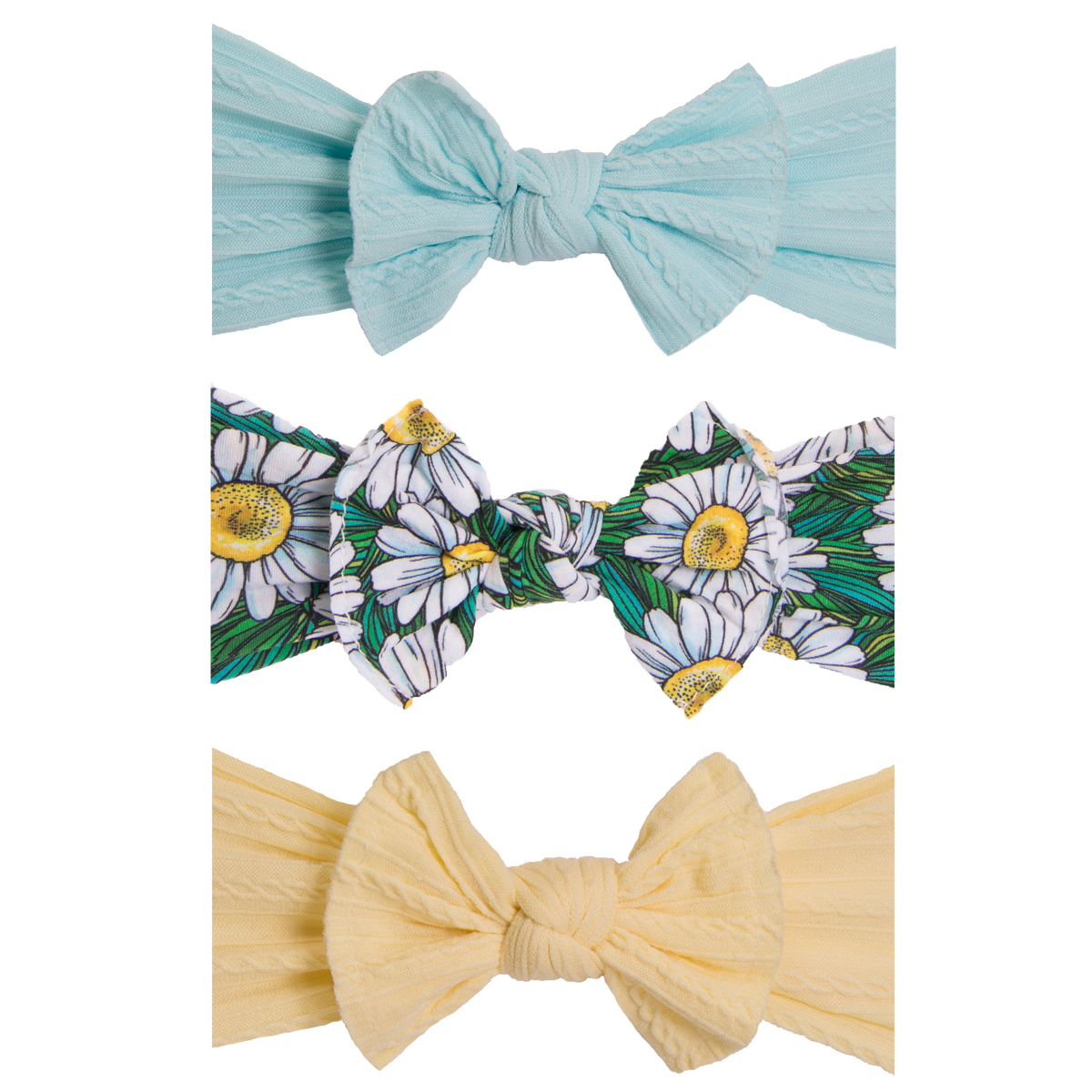 Cable Knit Bows